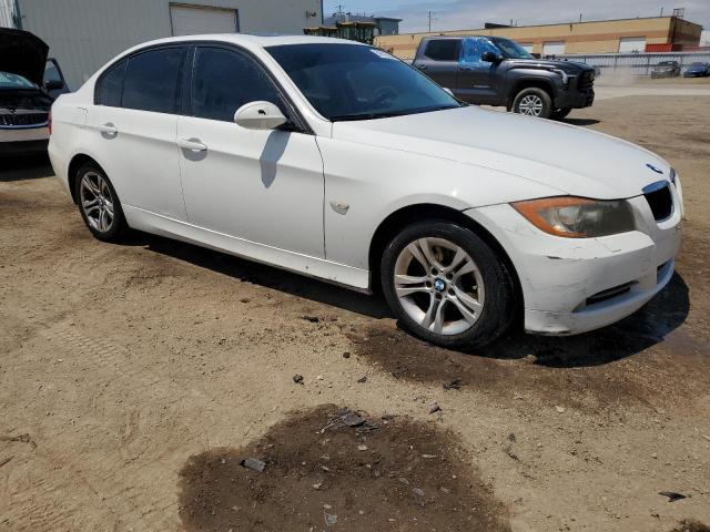 WBAVC93568K039505 - 2008 BMW 328 XI WHITE photo 4