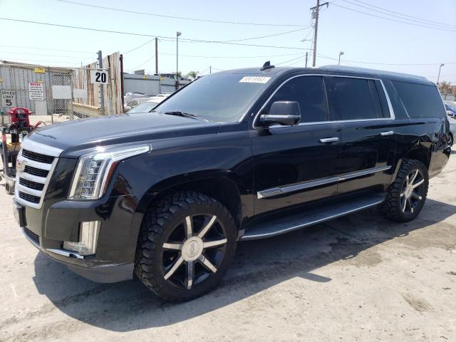 1GYS3HKJ7GR389983 - 2016 CADILLAC ESCALADE ESV LUXURY BLACK photo 1