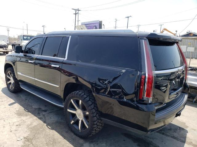 1GYS3HKJ7GR389983 - 2016 CADILLAC ESCALADE ESV LUXURY BLACK photo 2