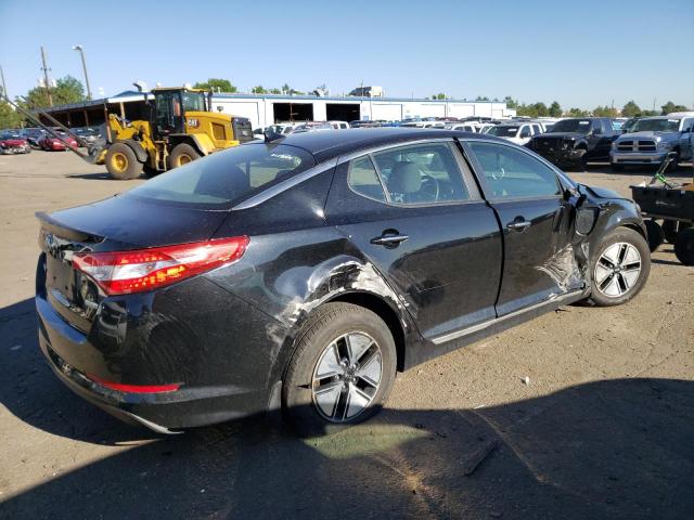 KNAGM4AD0C5035847 - 2012 KIA OPTIMA HYBRID BLACK photo 3