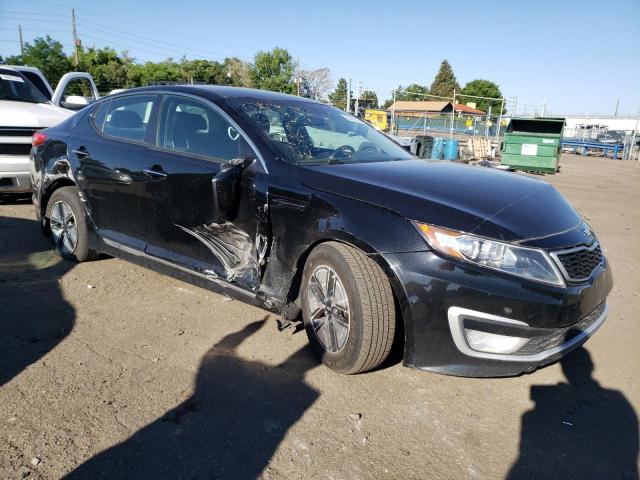 KNAGM4AD0C5035847 - 2012 KIA OPTIMA HYBRID BLACK photo 4