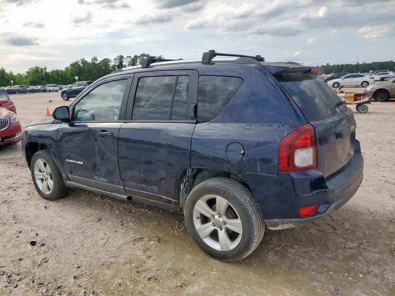 1C4NJCBA9CD652140 - 2012 JEEP COMPASS SPORT BLUE photo 2