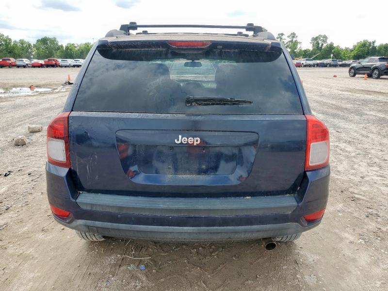 1C4NJCBA9CD652140 - 2012 JEEP COMPASS SPORT BLUE photo 6