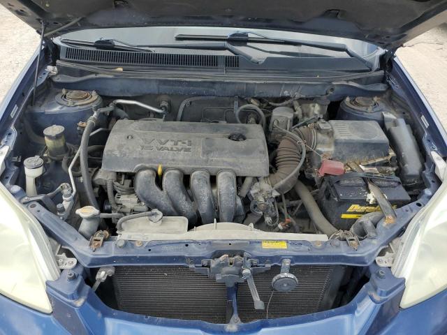 2T1KR32EX4C282037 - 2004 TOYOTA COROLLA MA XR BLUE photo 11