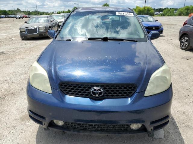 2T1KR32EX4C282037 - 2004 TOYOTA COROLLA MA XR BLUE photo 5