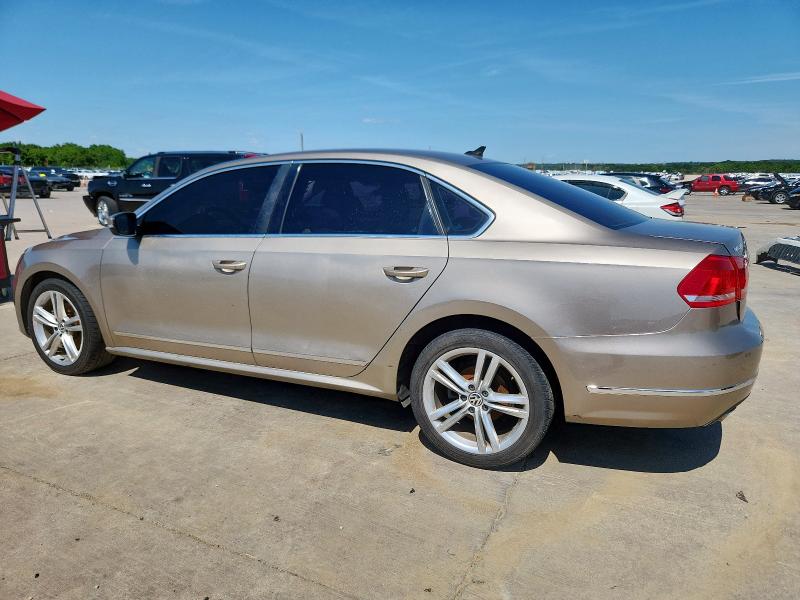 1VWCV7A33FC051478 - 2015 VOLKSWAGEN PASSAT SEL TAN photo 2