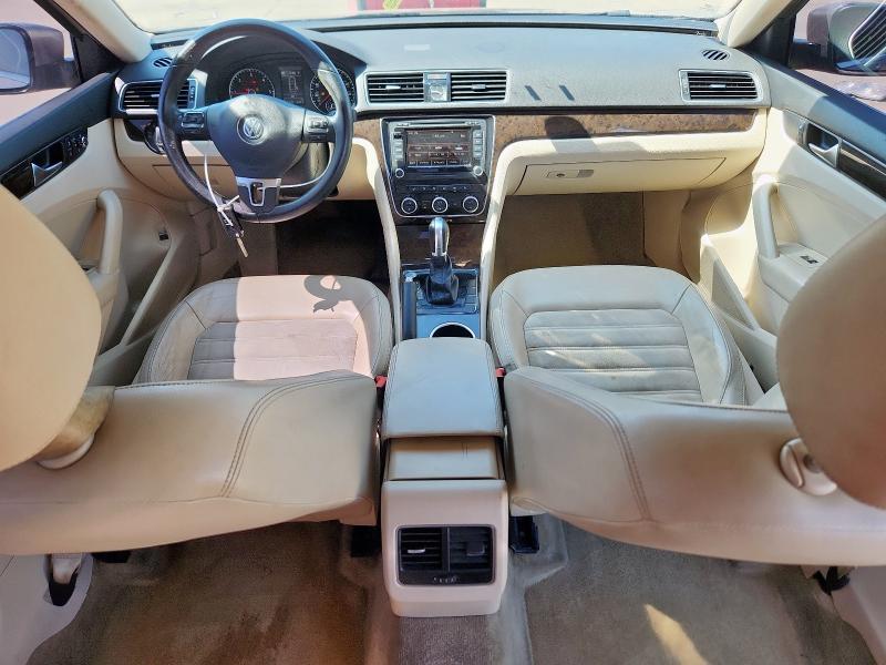 1VWCV7A33FC051478 - 2015 VOLKSWAGEN PASSAT SEL TAN photo 8