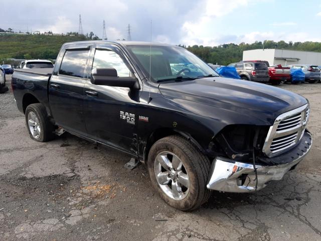 1C6RR7LT6KS533092 - 2019 RAM 1500 CLASS SLT BLACK photo 1