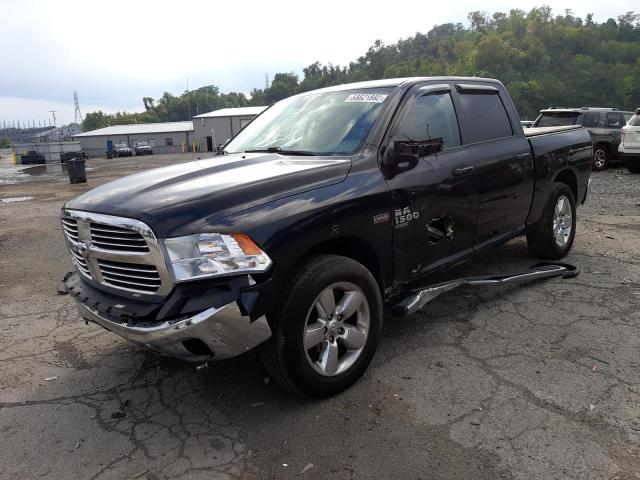 1C6RR7LT6KS533092 - 2019 RAM 1500 CLASS SLT BLACK photo 2