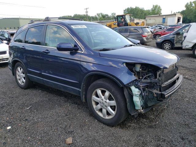 JHLRE48778C015688 - 2008 HONDA CR-V EXL BLUE photo 4