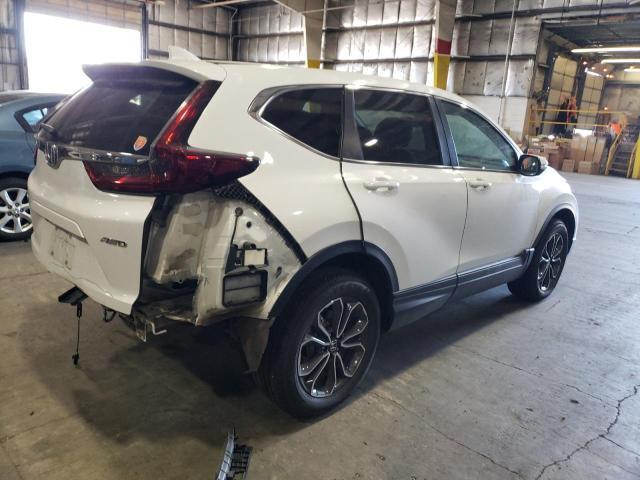 2HKRW2H81LH673348 - 2020 HONDA CR-V EXL WHITE photo 3