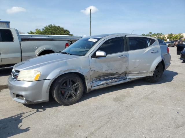 1C3CDZCG0DN709619 - 2013 DODGE AVENGER SXT SILVER photo 1