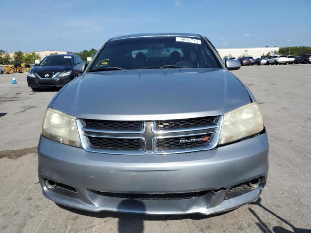 1C3CDZCG0DN709619 - 2013 DODGE AVENGER SXT SILVER photo 5