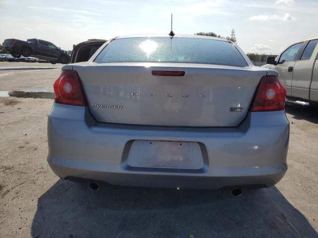 1C3CDZCG0DN709619 - 2013 DODGE AVENGER SXT SILVER photo 6