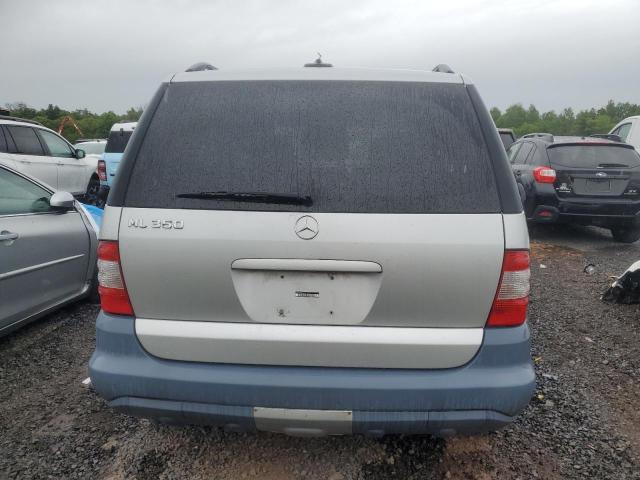 4JGAB57E03A431381 - 2003 MERCEDES-BENZ ML 350 SILVER photo 6