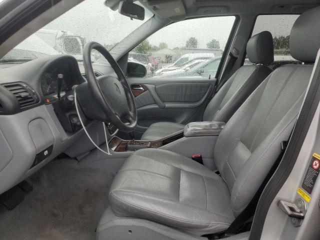 4JGAB57E03A431381 - 2003 MERCEDES-BENZ ML 350 SILVER photo 7