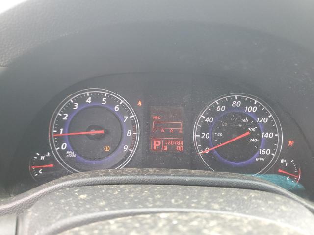 JNKCV64EX8M115876 - 2008 INFINITI G37 BASE BLACK photo 9