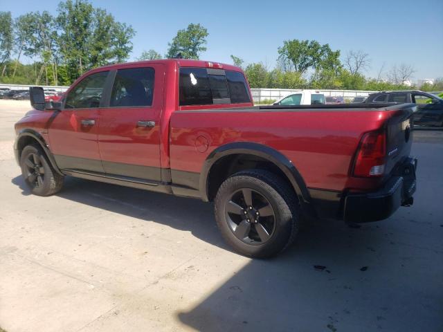 1C6RR7TMXFS607130 - 2015 RAM 1500 SLT MAROON photo 2