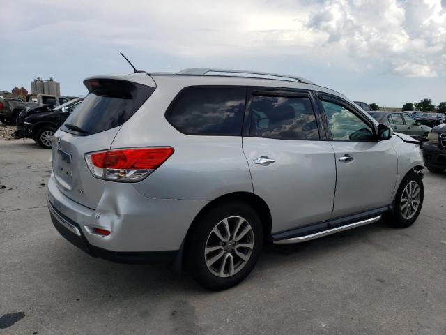 5N1AR2MN4FC701283 - 2015 NISSAN PATHFINDER S SILVER photo 3