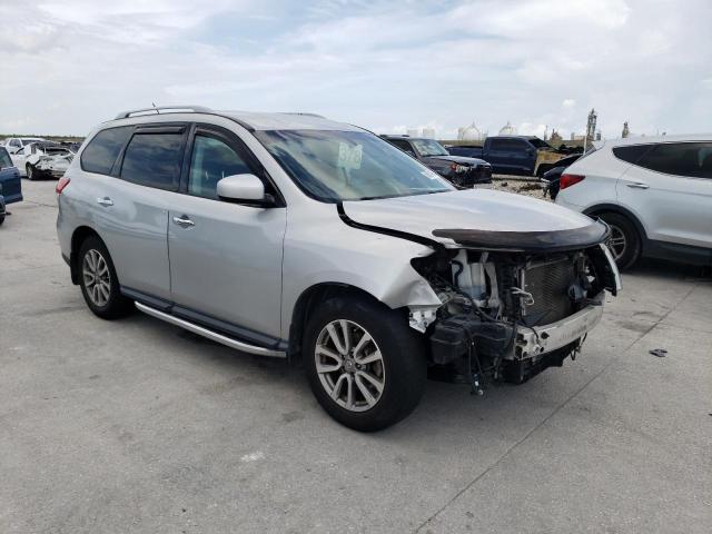 5N1AR2MN4FC701283 - 2015 NISSAN PATHFINDER S SILVER photo 4