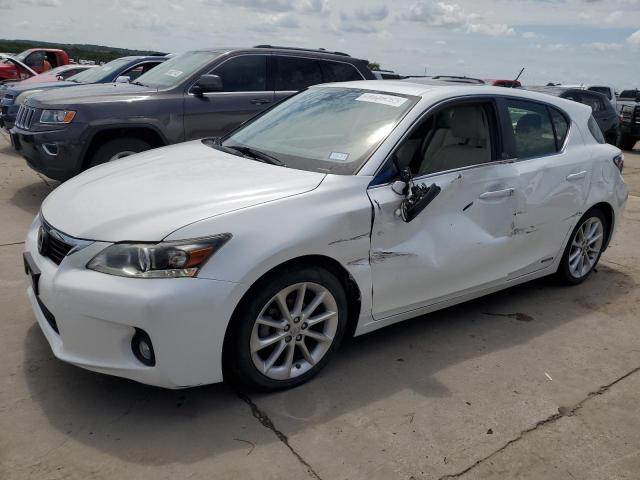 JTHKD5BH9C2105592 - 2012 LEXUS CT 200 WHITE photo 1