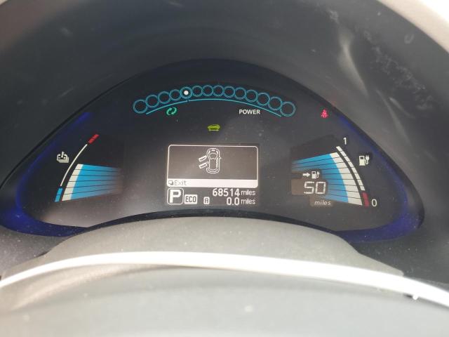 1N4AZ0CPXDC421950 - 2013 NISSAN LEAF S BLUE photo 9