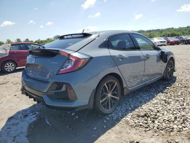 SHHFK7H42LU224881 - 2020 HONDA CIVIC SPORT BLUE photo 3