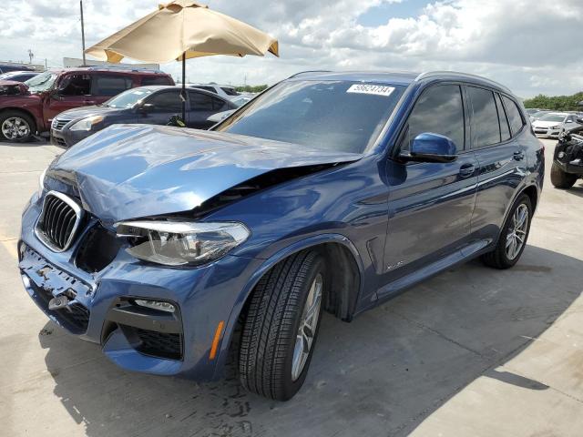 5UXTR9C57JLC69550 - 2018 BMW X3 XDRIVE30I BLUE photo 1