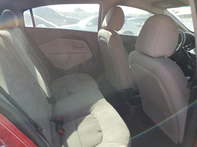 KNADM4A33E6400173 - 2014 KIA RIO LX RED photo 10