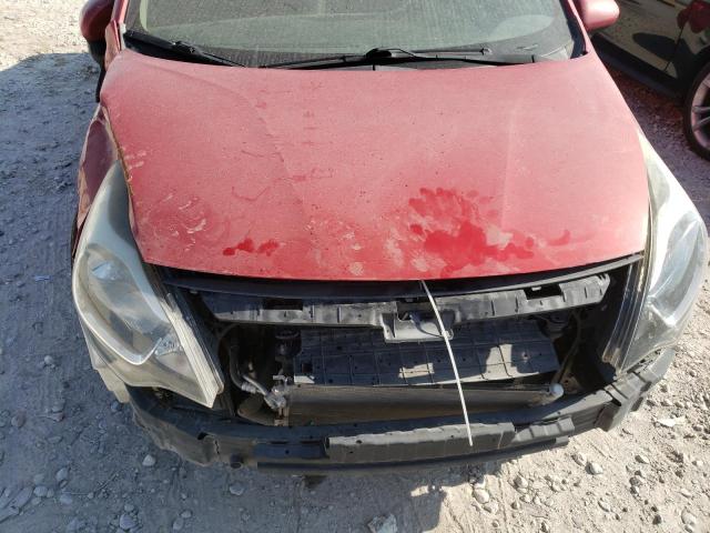 KNADM4A33E6400173 - 2014 KIA RIO LX RED photo 11
