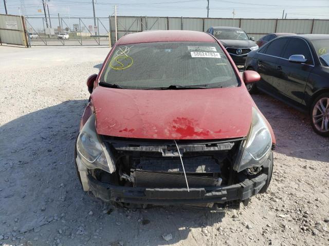 KNADM4A33E6400173 - 2014 KIA RIO LX RED photo 5