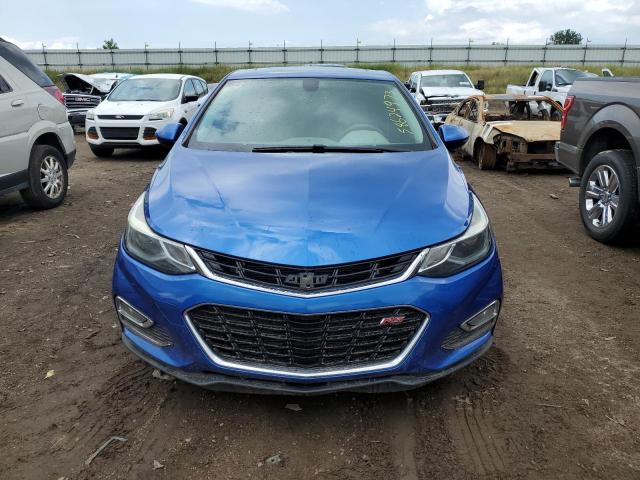 1G1BF5SMXH7107704 - 2017 CHEVROLET CRUZE PREMIER BLUE photo 5