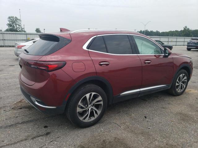 LRBFZNR45ND047722 - 2022 BUICK ENVISION ESSENCE BURGUNDY photo 3