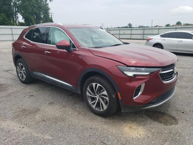 LRBFZNR45ND047722 - 2022 BUICK ENVISION ESSENCE BURGUNDY photo 4