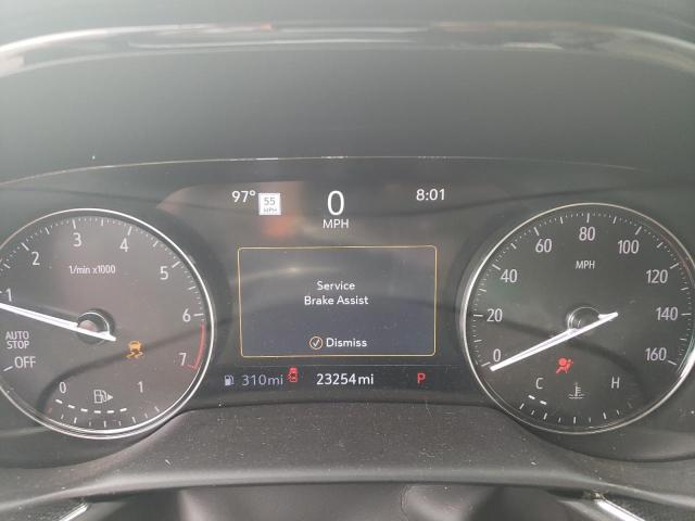 LRBFZNR45ND047722 - 2022 BUICK ENVISION ESSENCE BURGUNDY photo 9