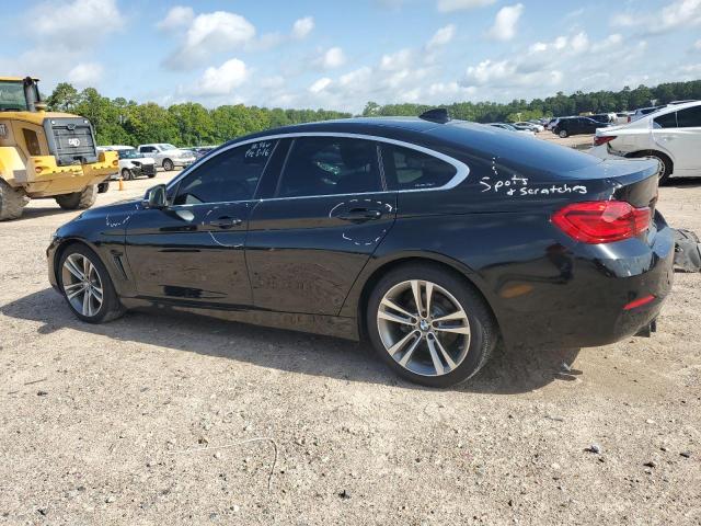 WBA4J1C59KBM17648 - 2019 BMW 320I GRAN COUPE BLACK photo 2