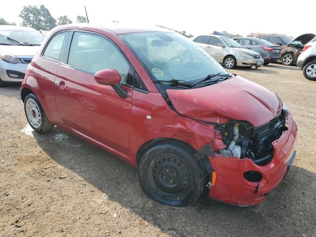 3C3CFFAR4FT636769 - 2015 FIAT 500 POP RED photo 4