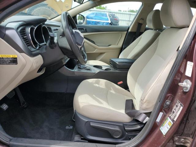 5XXGM4A75DG098730 - 2013 KIA OPTIMA LX 栗色 照片 7