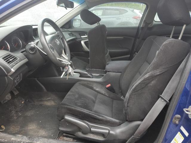 1HGCS12729A801125 - 2009 HONDA ACCORD EX BLUE photo 7