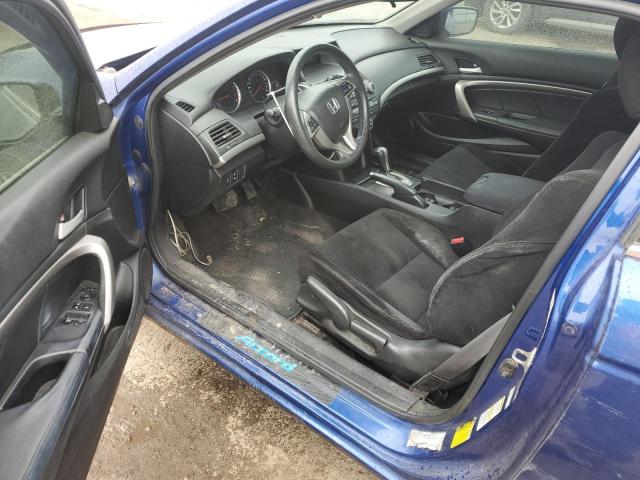 1HGCS12729A801125 - 2009 HONDA ACCORD EX BLUE photo 8