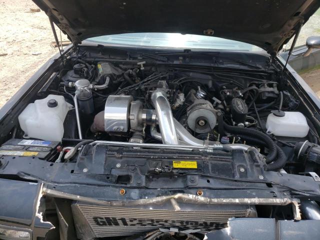 1G4GJ1170HP440098 - 1987 BUICK REGAL 黑色 照片 11