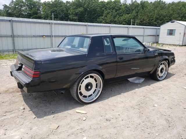 1G4GJ1170HP440098 - 1987 BUICK REGAL 黑色 照片 3