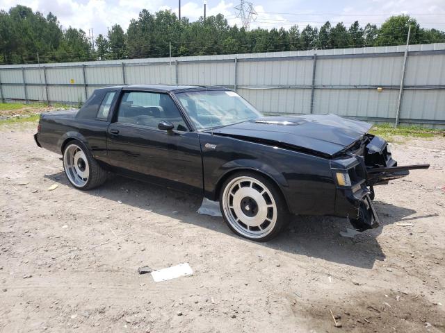 1G4GJ1170HP440098 - 1987 BUICK REGAL BLACK photo 4