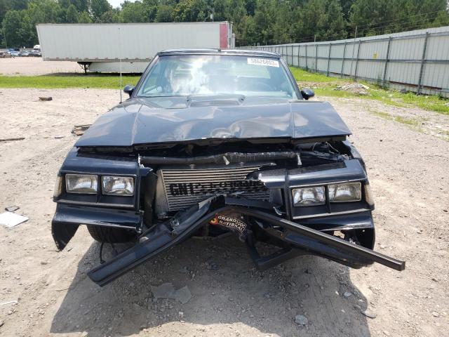 1G4GJ1170HP440098 - 1987 BUICK REGAL BLACK photo 5