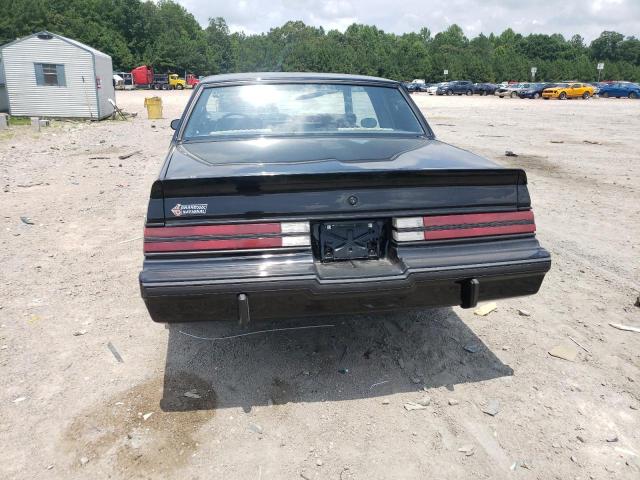 1G4GJ1170HP440098 - 1987 BUICK REGAL 黑色 照片 6