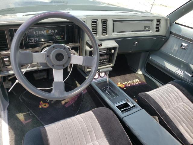 1G4GJ1170HP440098 - 1987 BUICK REGAL 黑色 照片 8
