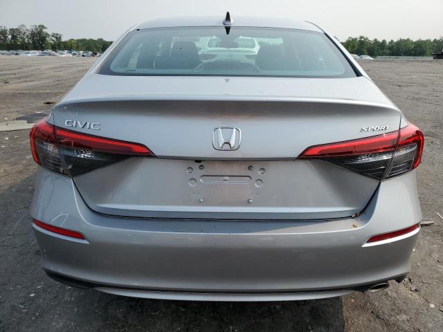 2HGFE2F56NH505510 - 2022 HONDA CIVIC SPORT 灰色 照片 6