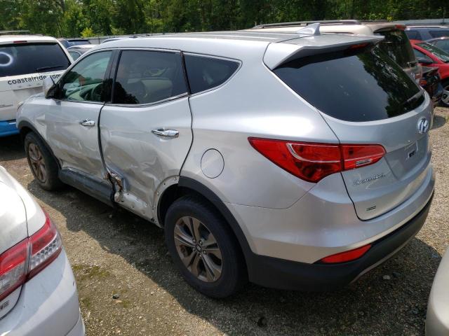 5XYZTDLBXGG352915 - 2016 HYUNDAI SANTA FE SILVER photo 2