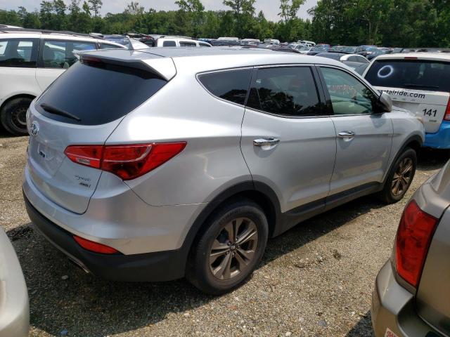 5XYZTDLBXGG352915 - 2016 HYUNDAI SANTA FE SILVER photo 3