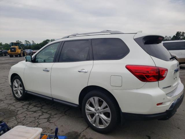 5N1DR2MM7KC588296 - 2019 NISSAN PATHFINDER S WHITE photo 2